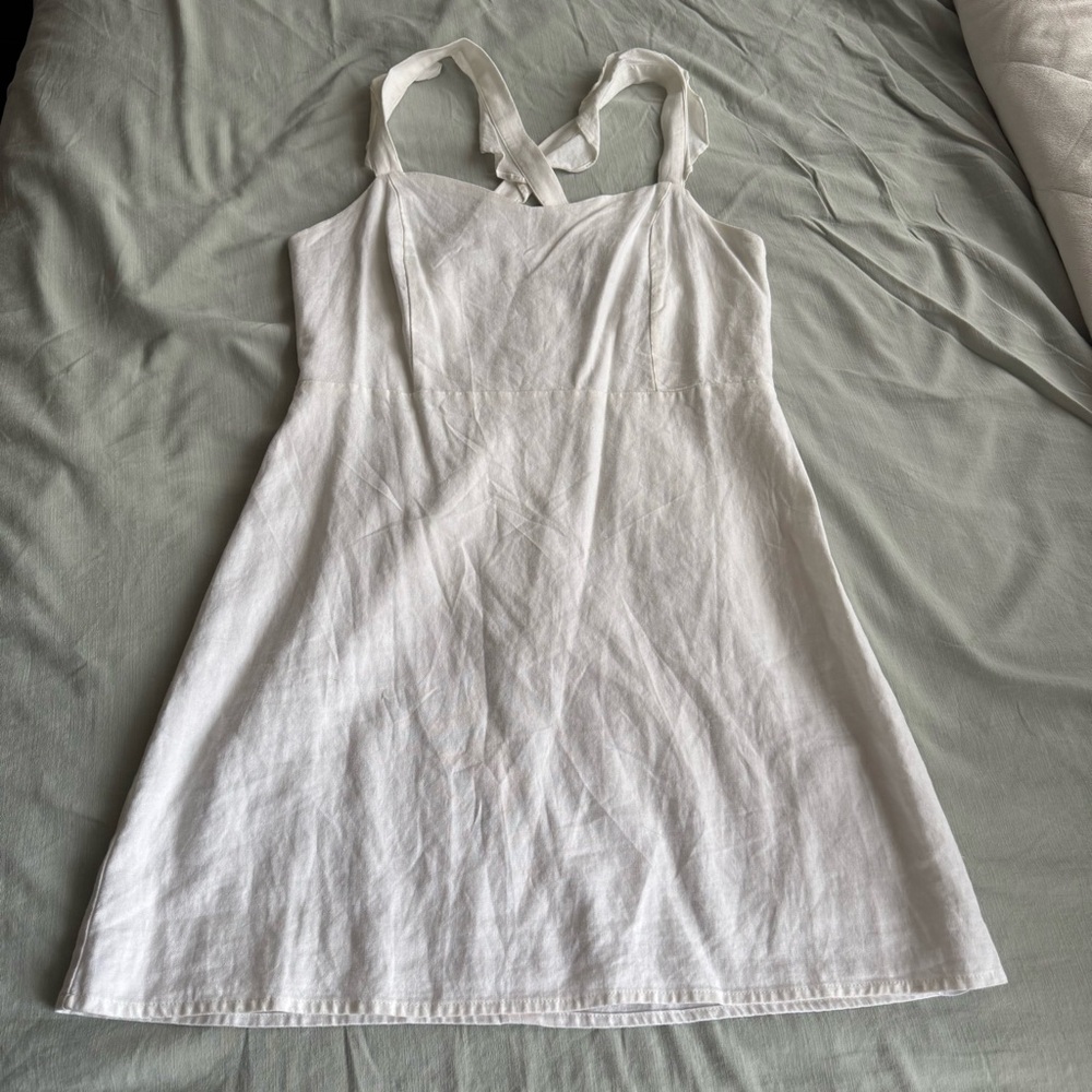 Forever 21 white mini dress NWT size large